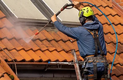 Démoussage et hydrofuge de toiture à Thairé